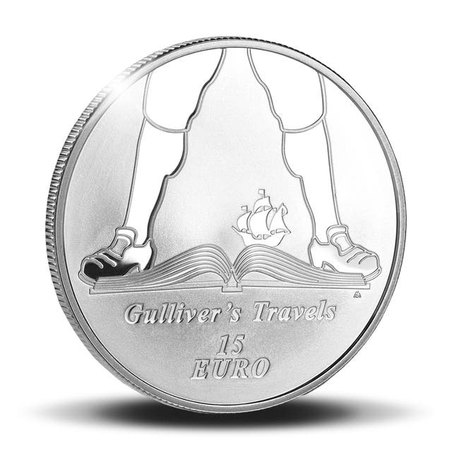 €15 Silver Proof Coin 2017 – Jonathan Swift 