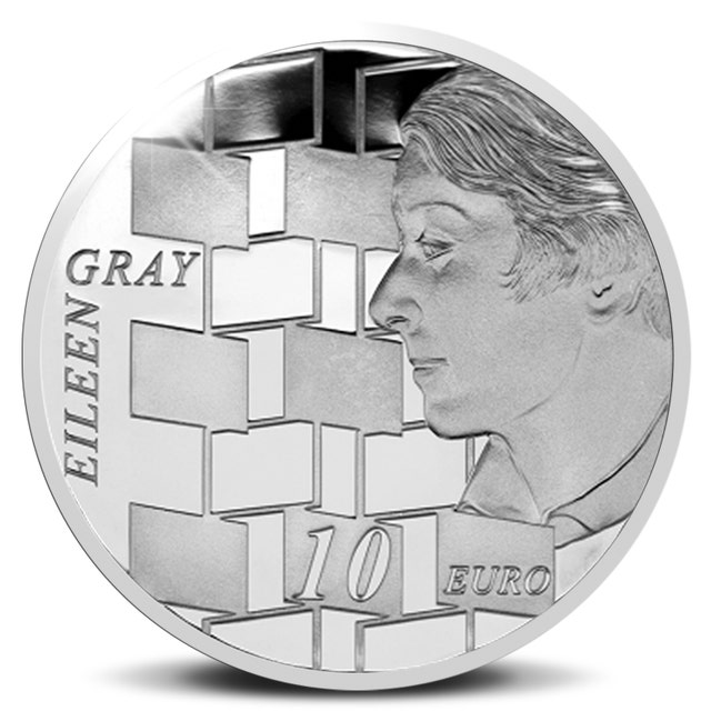 Eileen Gray €10 Silver Proof Coin 2016