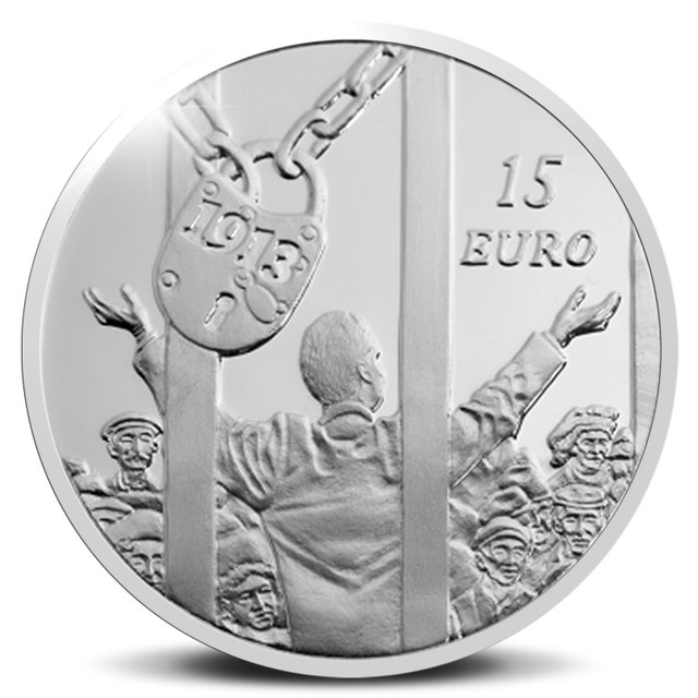 The Lockout €15 Silver Proof Coin 2013